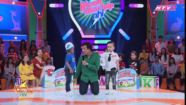 NHANH NHƯ CHỚP NHÍ Tập 9 _Phần 1_ Lộ diện con trai Trấn Thành chuẩn ku-te bánh que nhúng phô mai