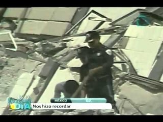 Sismo de 7.9 grados, lejos del terremoto de 1985