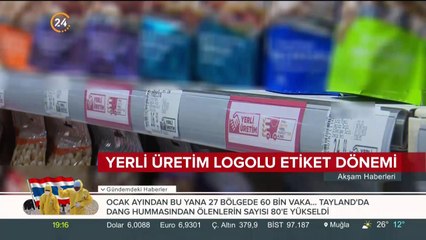 Yerli üretim logolu etiket dönemi başladı
