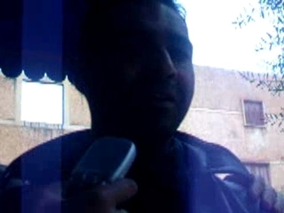 Mustapha et son reportage sur la pluie à Berkane