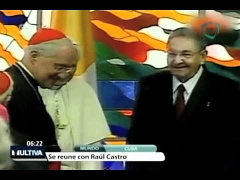 Benedicto XVI se reúne con Raúl Castro