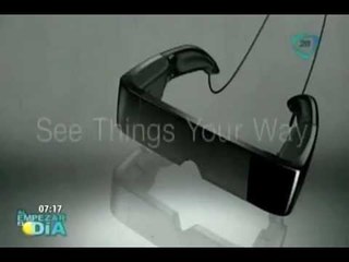 Lanzan gafas en 3D para sintonizar películas y con Wi-fi