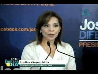 Josefina propone una alianza contra el crimen organizado