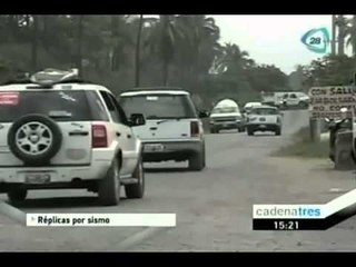 Download Video: El sismológico Nacional reporta 17 réplicas del sismo de ayer en Michoacán