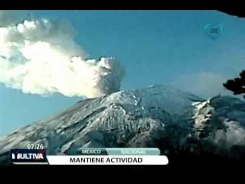 Temblores provocaron un nuevo despertar en el Popocatépetl