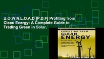 D.O.W.N.L.O.A.D [P.D.F] Profiting from Clean Energy: A Complete Guide to Trading Green in Solar,