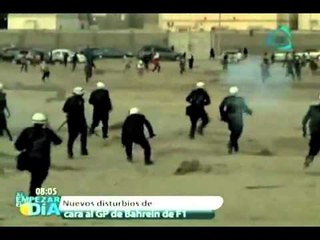 Disturbios empañan el GP de Bahréin de F1