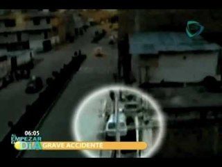 El atropellamiento a una familia desata la furia de una multitud