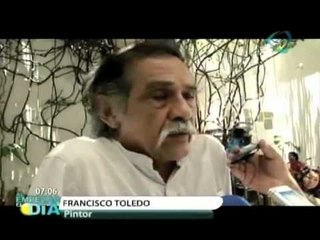 Amenazan de muerte al pintor Francisco Toledo