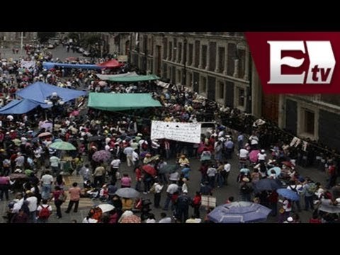 Termina sin acuerdos la reunión entre legisladores y maestros de la CNTE