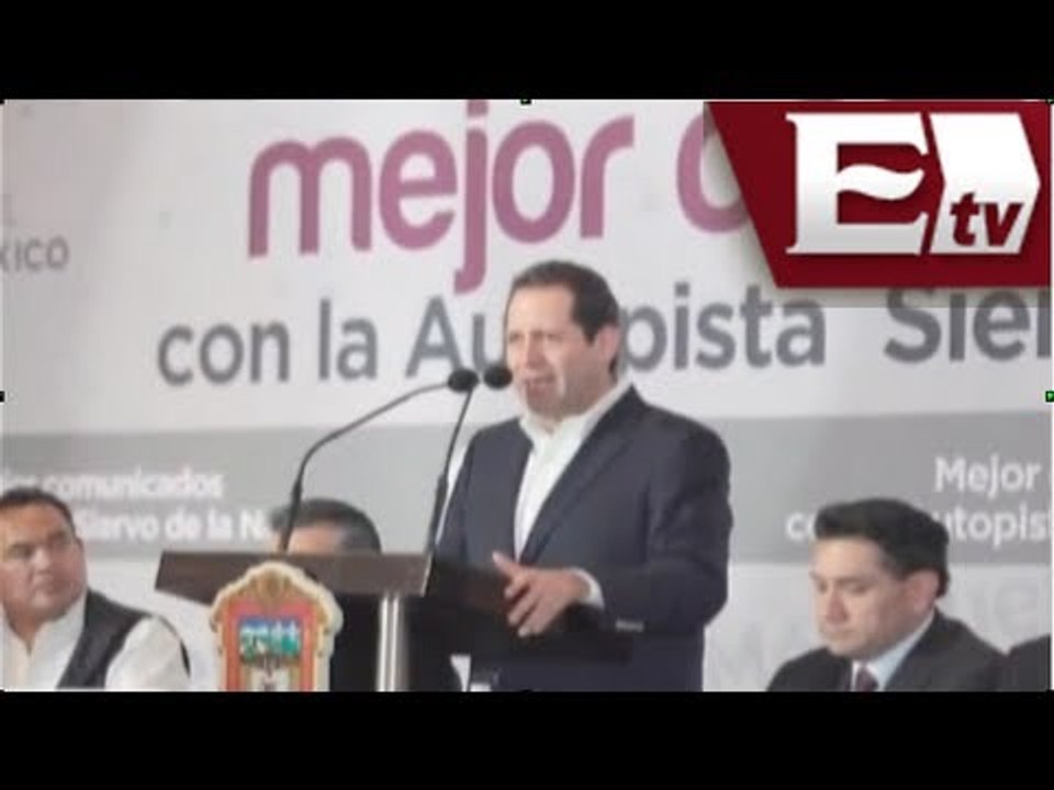 Gobierno del Estado de México anuncia autopista Siervo de la Nación