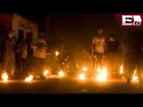 Festival del fuego en el Salvador deja personas con quemaduras de segundo grado
