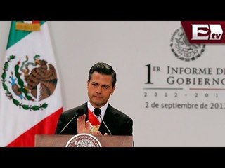 Líderes de los obreros asisten al Primer Informe de Gobierno
