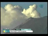 Registra Popocatépetl baja intensidad