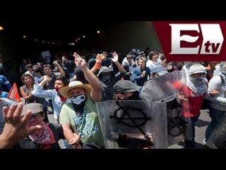 Consignan a 7 detenidos por los desmanes del 1 de septiembre de 2013 / Titulares, con Pascal Beltrán