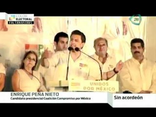 Peña Nieto quiere debate sin acordeón