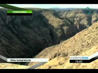 Chihuahua alcanzó temperaturas de 45º C