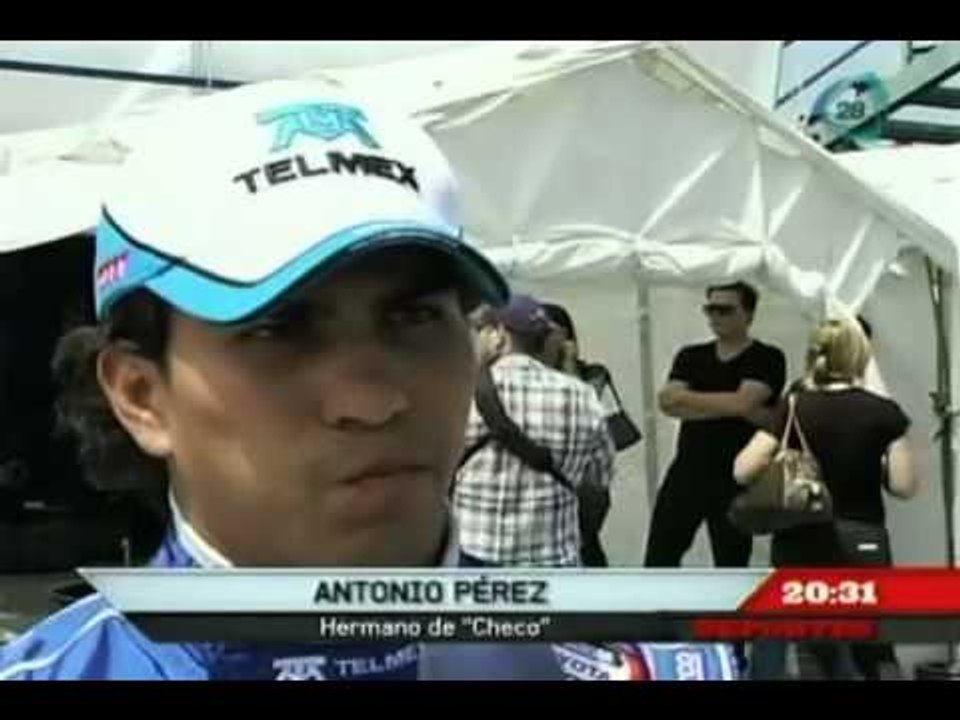 Deportes Dominical. Antonio Perez, feliz por el logro de "Checo"