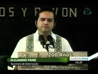 Alejandro Poiré muestra apoyo al IFE por la controversia del debate y el Morelia-Tigres
