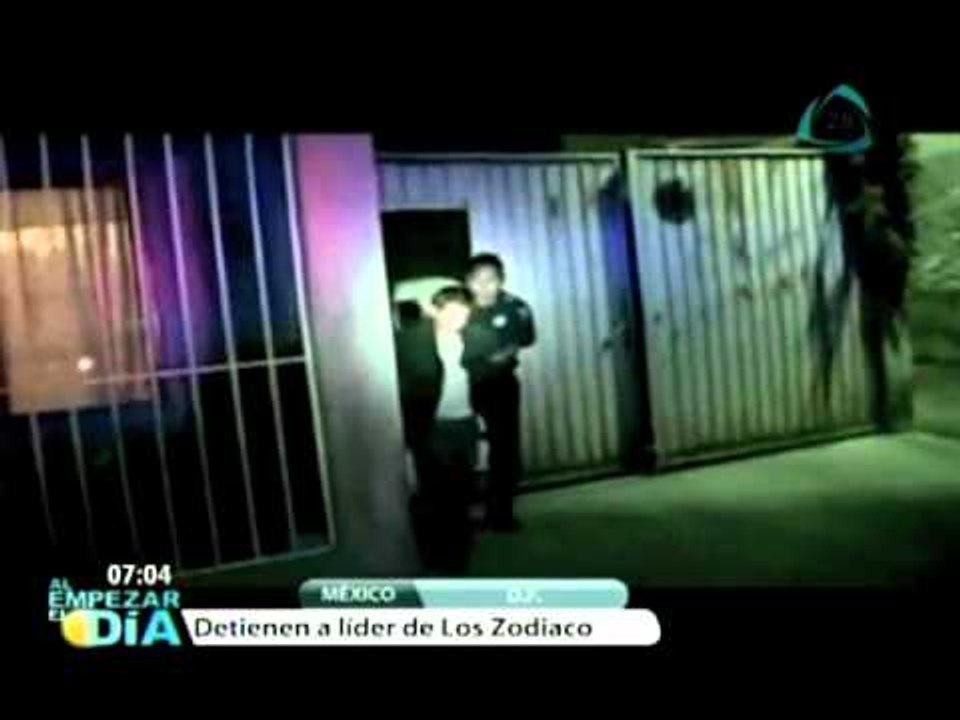Detienen al fundador de la bana de secuestradores 'Los Zodiaco'