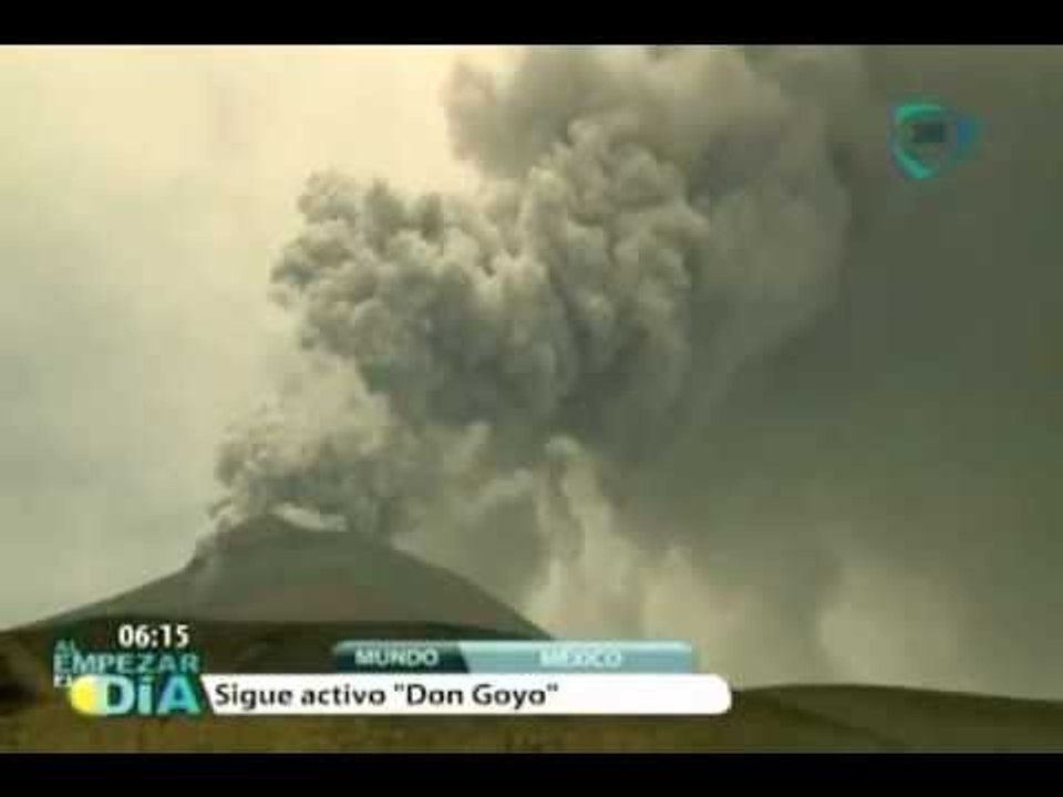 Registra Popocatépetl constante actividad