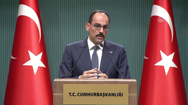 Kalın - Cumhurbaşkanı Erdoğan'ın Almanya ziyareti, Irak'ta Berhem Salih'in cumhurbaşkanı seçilmesi - ANKARA