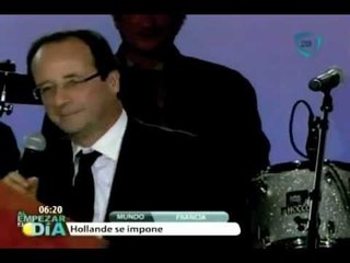 Francia le dice sí a la izquierda; gana Hollande elecciones