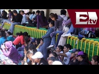 En Oaxaca, normalistas tomaron la caseta de Huitzo, en apoyo del movimiento de la CNTE