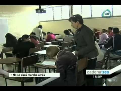 No habrá marcha atrás en la evaluación universal a los maestros