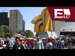 Maestros de la CNTE desquician la ciudad / Titulares, con Pascal Beltrán