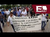 Maestros de distintos Estados protestan en contra de la Reforma Educativa / Vianney Esquinca