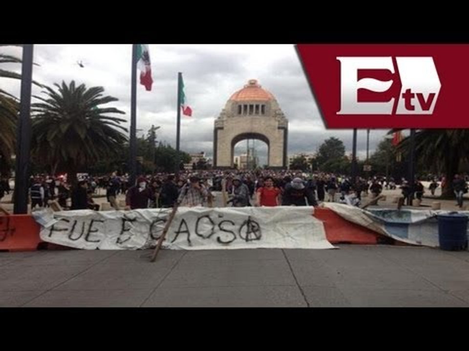 ÚLTIMA HORA: CNTE y anarquistas se instalan en la Plaza de la Revolución/Todo México