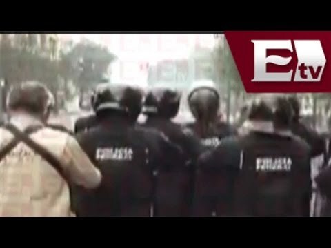 ¡Último minuto! Situacíon a punto de desalojar maestros de la CNTE/Excélsior informa