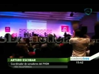 Yuriria platicó con Arturo Escobar, coordinador del PVE, acerca de lo ocurrido en la Ibero con EPN