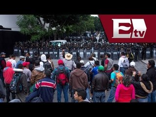 CNTE, crónica de un violento desalojo  / Titulares con Georgina Olson