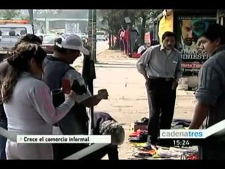 Crece el comercio informal en un 29%