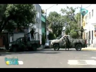 Realizan operativo militar en una vivienda de la GAM