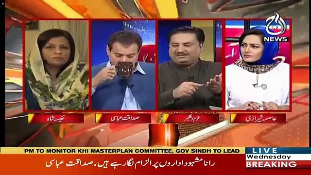 Container Par Kharay Hokay Kia Pakistan Kay Tamam Idaron Ko Aaj Kay Wazir e Azam Nay......-Khurram Dastagir