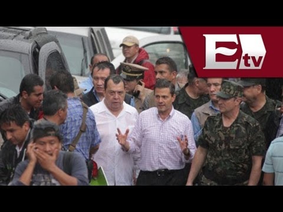 Enrique Peña Nieto visita a damnificados de Acapulco por la Tormenta "Manuel" / Vianney Esquinca