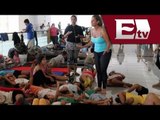 Damnificados de Guerrero viajan a Michoacan / Nacional, con Mario Carbonell