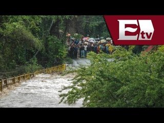 Personas en Guerrero no saben el paradero de sus familiares a causa de las lluvias