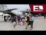 Llegan al DF algunos de los turistas varados en Acapulco / Excélsior Informa con Idaly Ferrá