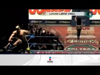Hijo del Fantasma, Blue Panther y Rey Cometa vs. Felino, Tiger y Puma King 21/07/12