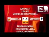Jornada 11 liga MX resultado Morelia vs Monterrey/Adrenalina con Francisco Maturano y Gerardo Sosa