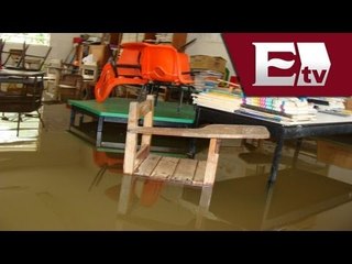 43 mil escuelas afectadas por las tormentas "Manuel" e "Ingrid" / Vianey Esquinca