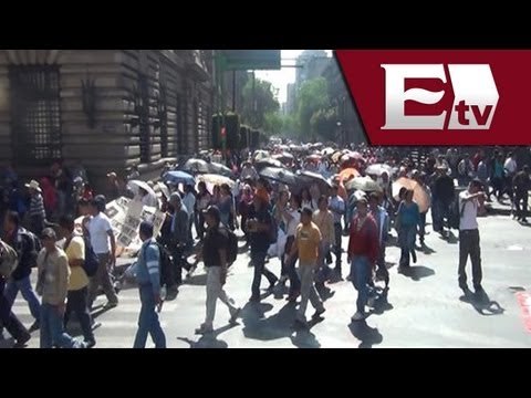 CNTE hará tres marchas la próxima semana en el Distrito Federal/Excélsior Informa
