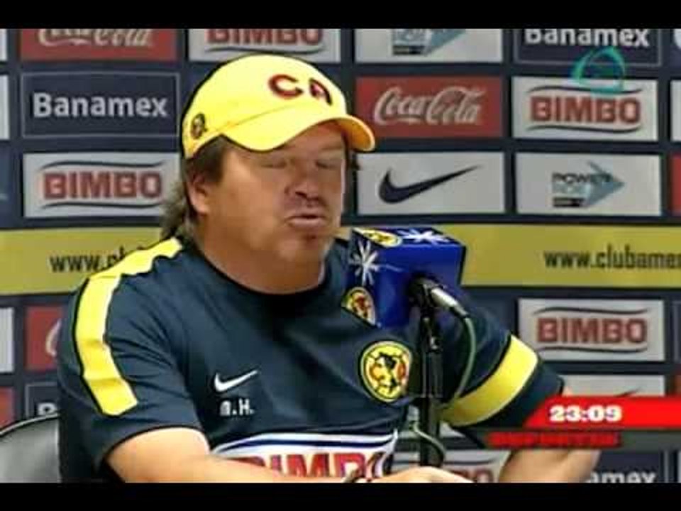 América está obligado a ganar, dice "El Piojo" Herrera