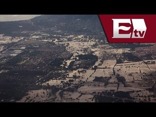 Impactantes imágenes de las zonas más afectadas por Manuel, en Guerrero