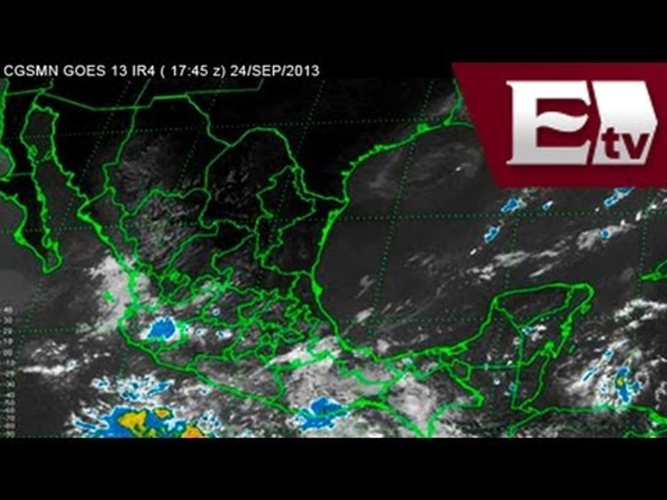 Azotarán lluvias nuevamente los estados de Oaxaca y Chiapas, anunció el SMN