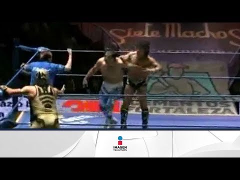 Shocker, Blue Panther y Máscara Dorada vs. Mr. Niebla, Negro Casas y El Felino 16/02/13